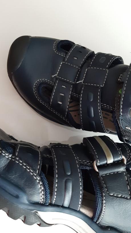 Geox kožené sandále 21.5cm, geox,33