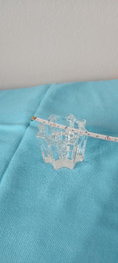 Sklenený svietnik hviezda, 