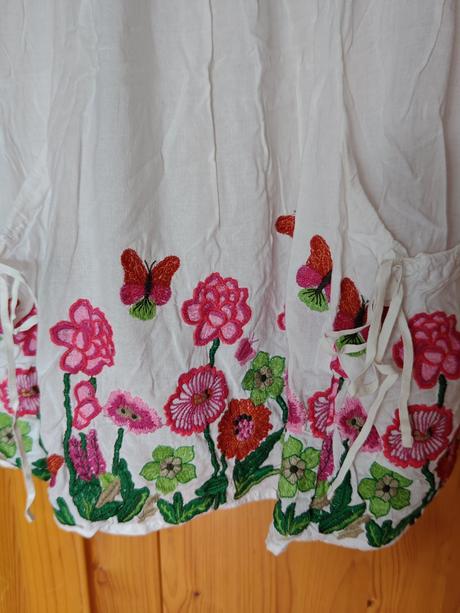 Desigual originál vyšívané letne minišaty, desigual,m