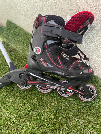 Kolieskové korčule -nastaviteľná veľkosť, fila,29