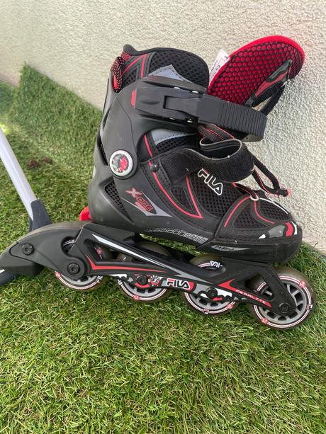 Kolieskové korčule -nastaviteľná veľkosť, fila,29