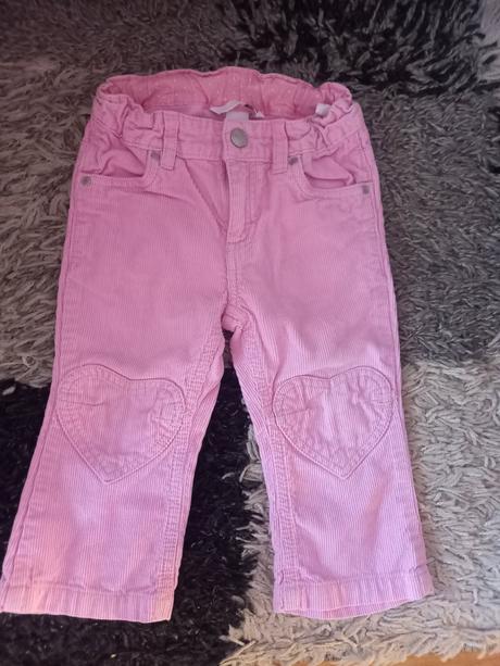 Nohavice menčestrové  v.86 z h&m, h&m,86