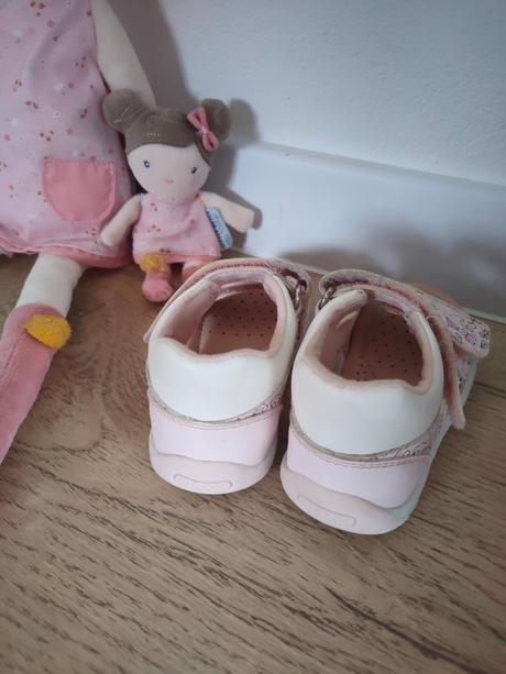 Dievčenské kožené sandále geox, veľ. 23, geox,23