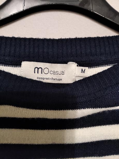 Krásne pásikavé, pleteninové šaty, m