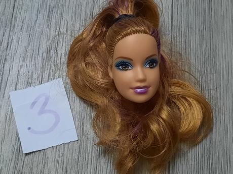 Hlavy barbie bez tela,