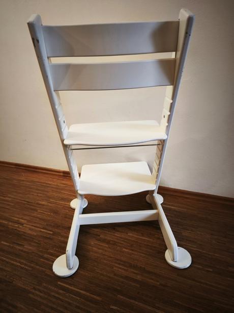 Detská rastúca stolička jitro biela, 