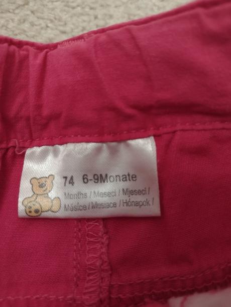 Ružové rifle, veľkosť 74, 74