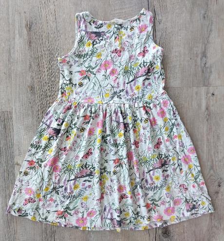 3 x letné šaty h&m, h&m,122