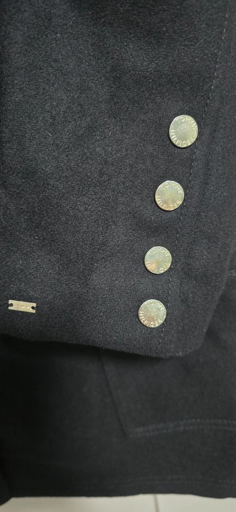 Vlnený kabát tommy hilfiger, tommy hilfiger,l / m / xl