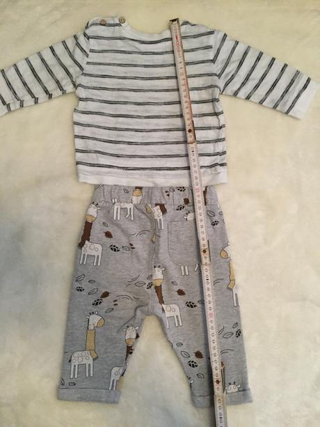 Suprava zateplene nohavice tricko, 62