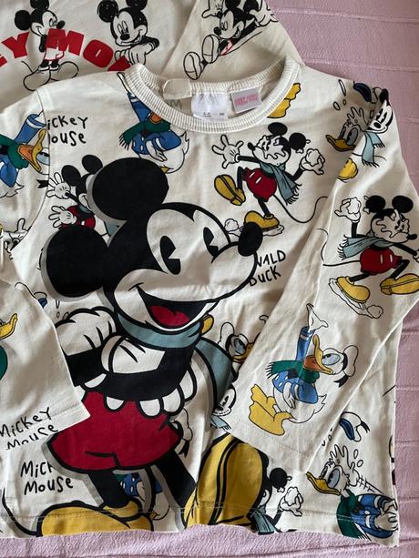 2x mickey tričko zara, zara,98