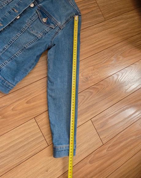 Riflová bunda, h&m,152