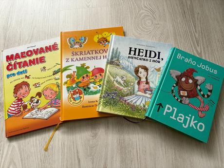 Predám rôzne detské knihy v top stave, 