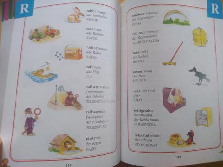Ilustrovaný slovník anglicko - nemecko - slovenský,