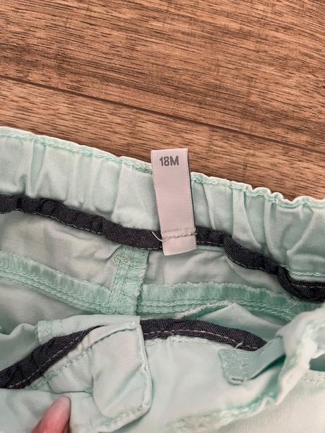Mentolové chino nohavice 18 mesiacov, idexe,86