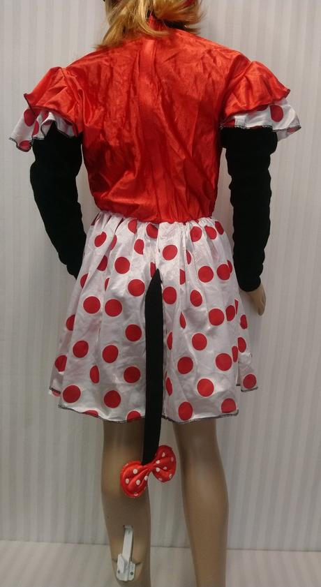 2 dielny kostým minnie mouse, ciao, 8-10r, 128-140,