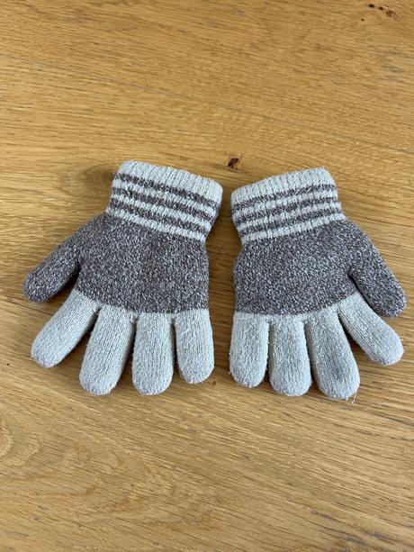 Zimne hrube vlnene rukavice, 128