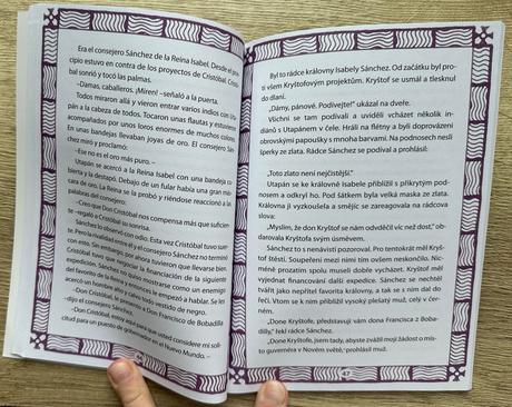 Kryštof kolumbus a1/a2 dvojjazyčná kniha cz/es, 