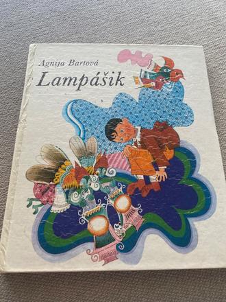 Krásna stará kniha agnija bartová lampášik 1974,