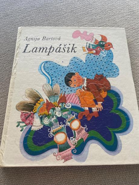 Krásna stará kniha agnija bartová lampášik 1974,