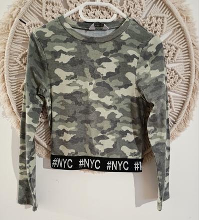 Dievčenský crop top, george,146