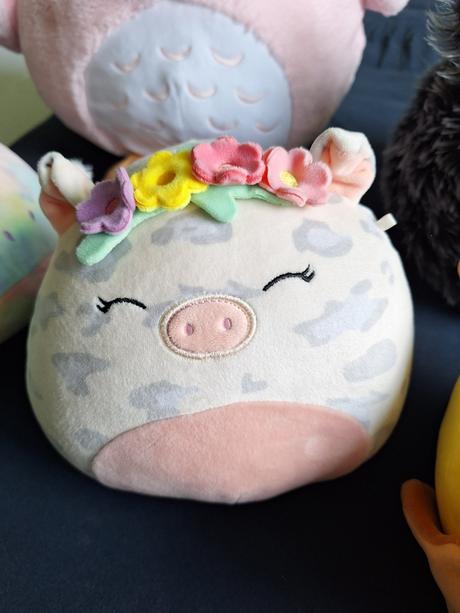 Squishmallows + plyšový zajac,