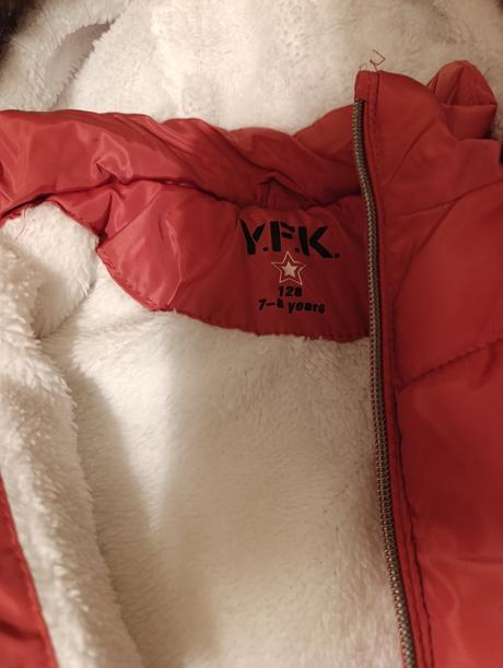 Dievčenské zimná bunda, kik,128