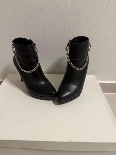Wojas kožené kotníkové čižmy veľ. 36, vd 23,5 cm, wojas,36