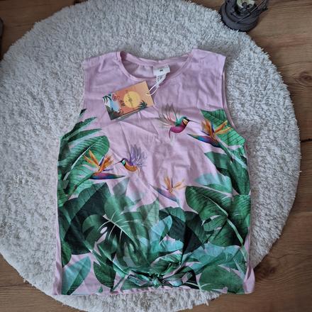 Bavlnené tričko s visačkou, h&m,140