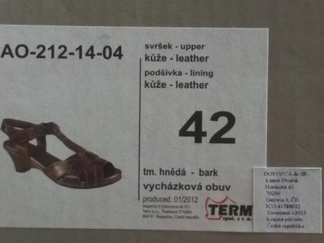 Dámske kožené sandálky, asylum,42