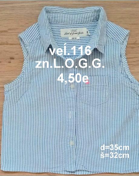 Blúzočka veĺ.116, zn.l.o.g.g., l.o.g.g.,116
