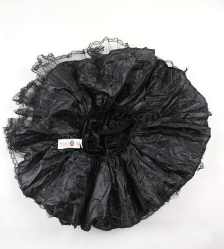 Karnevalová čierna sukňa, 