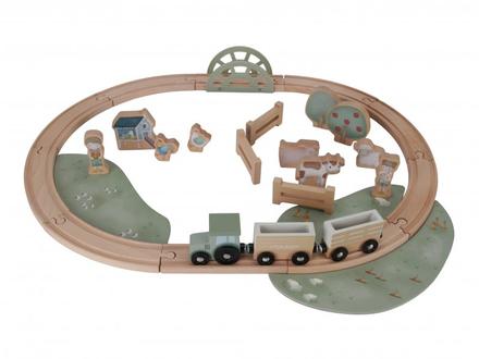 Little dutch vláčikodráha drevená farma, 