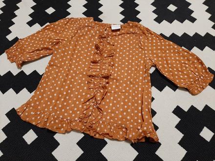 Nádhernábodkovaná bluzička next na 6r., next,116