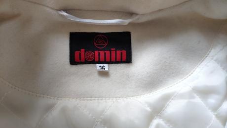 Dámsky vlnený kabát, 36