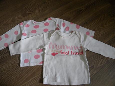 Tričká s dlhymi rukavmi, ladybird,80