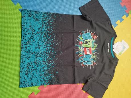 Tričká 3 ks, minecraft, 152