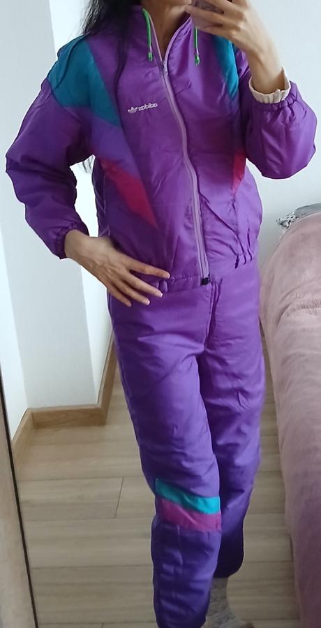Fialová zimná súprava s/m, s