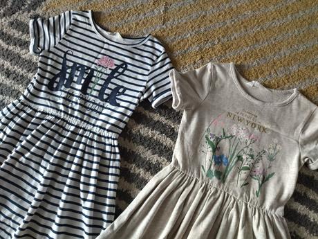 Kvetinkové šaty 122/128, h&m,128