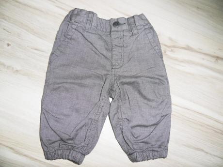 Kockované nohavice, h&m,62