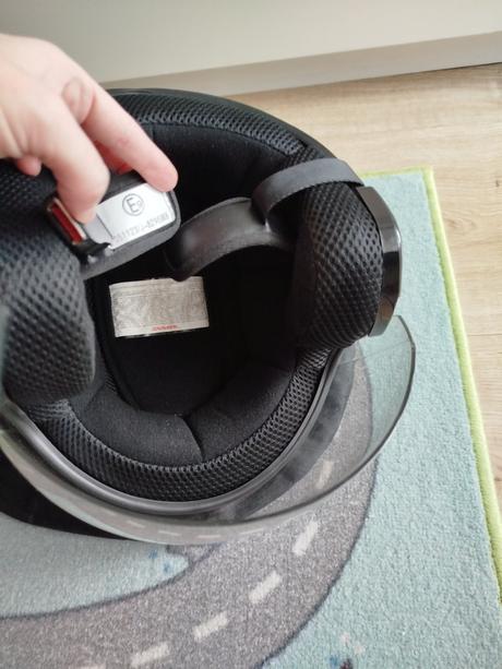 Prilba na motorku adamoto xs 54cm, 