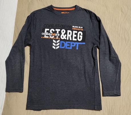 Tričko dlhý rukáv velk. 140, rebel,140