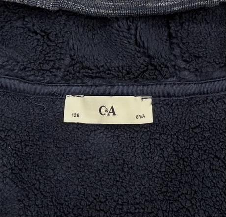 Huňatá mikina veľ. 128, c&a,128
