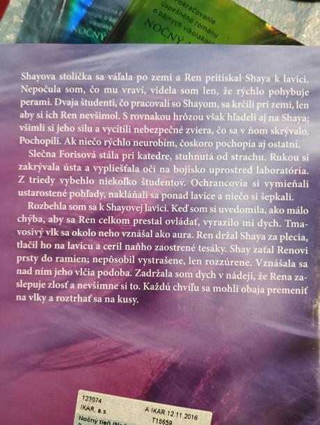 Séria nočný tieň, 