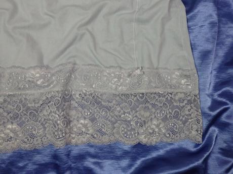 Kvalitná tunika s čipkou, 46