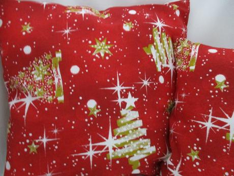 Vianočná obliečka červeno bielo zlatá,dve veľkosti, 