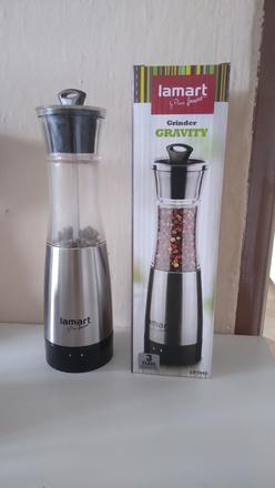 Gravitačný mlynček lamart korenička solnička, 