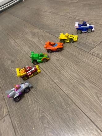 Sada mini autíčok labková patrola true meta, 