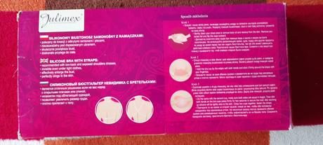 Silikonová podprsenka, s