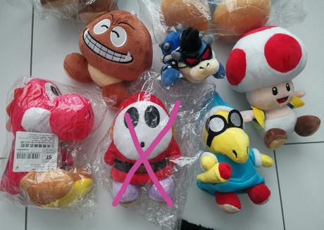 Super mário balóny, 1x taška, 2x plyšák,